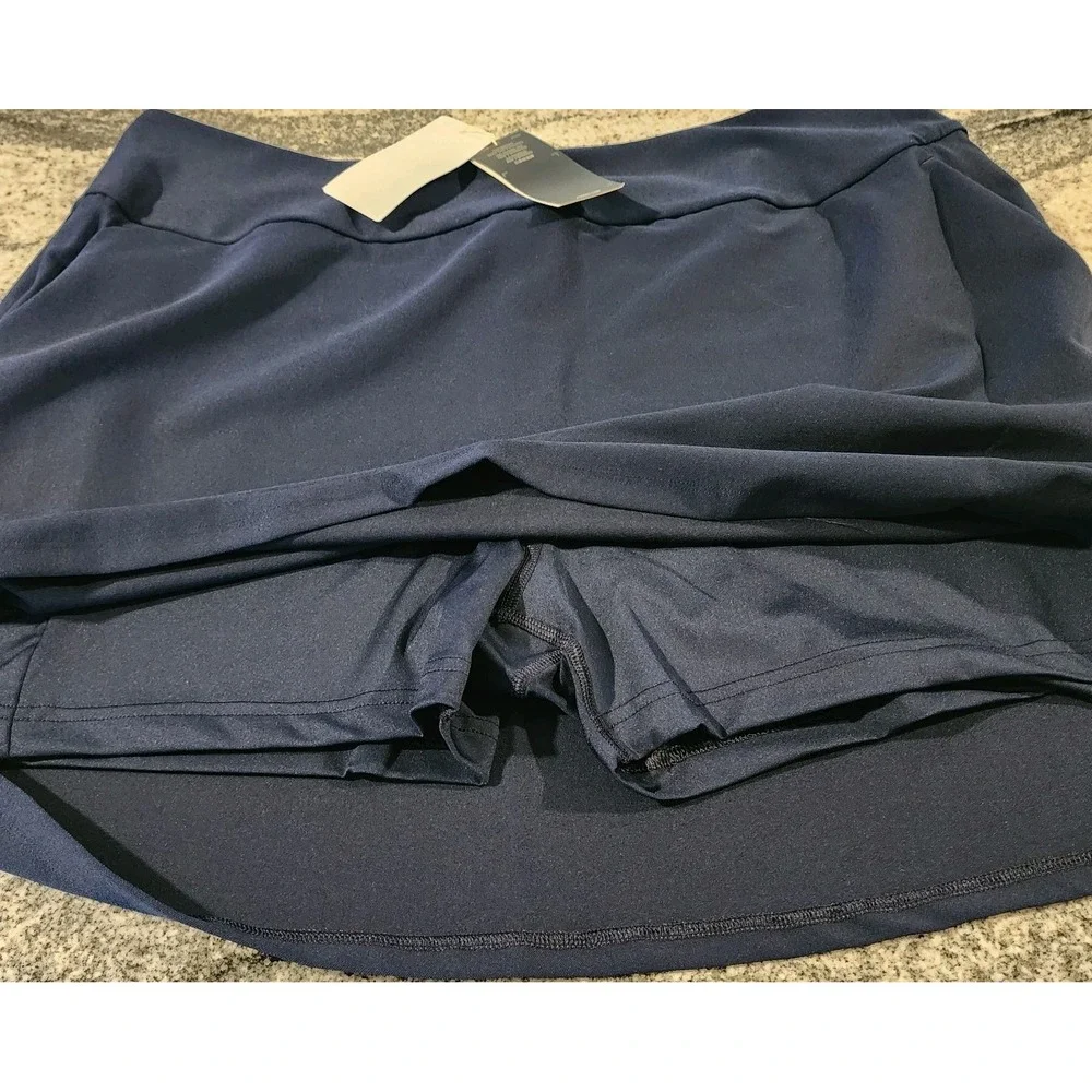 ADIDAS GOLF SKORT WOMENS XL BLUE ULTIMATE365 SKIRT SHORTS PERFORMANCE NEW $75‎ - Picture 3 of 12
